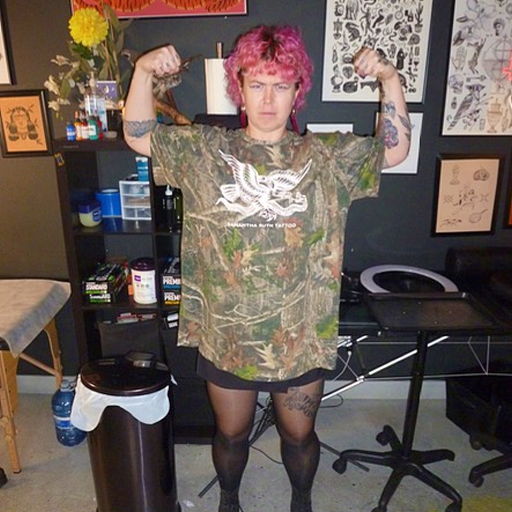 Logo for Tattoo Artist @acaiiiberries